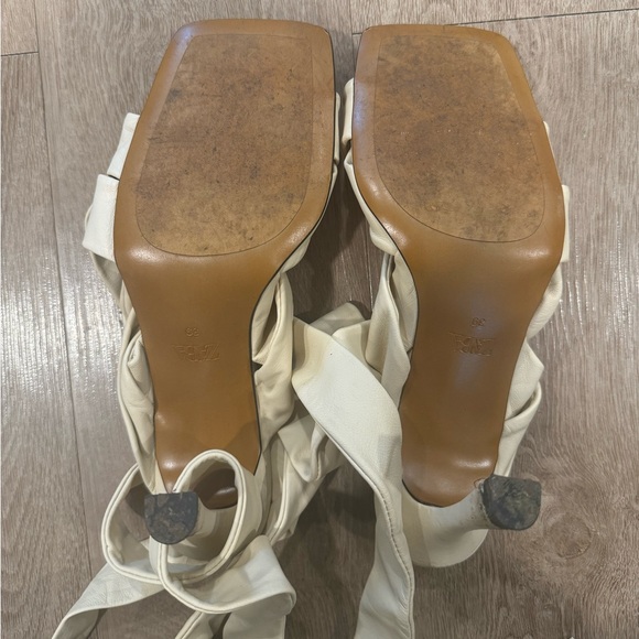 Zara Lace Up Leather Sandals (Limited Edition) - Picture 4 of 4